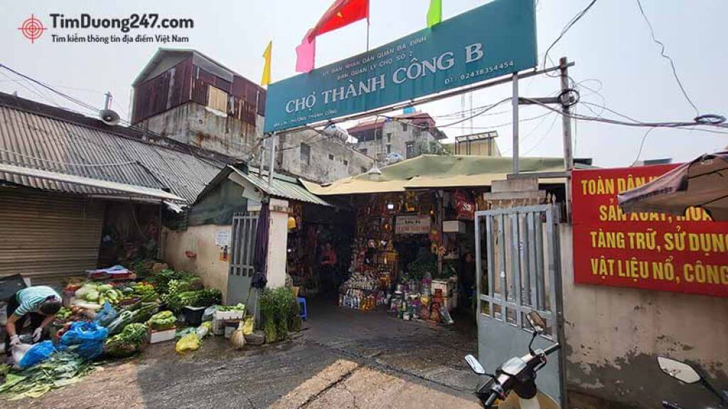 Hình ảnh Chợ Thành Công B