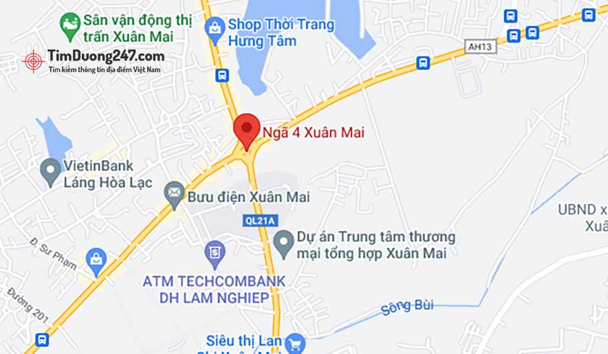 Ngã tư Xuân Mai, 36 QL6, Xuân Mai, Chương Mỹ, Hà Nội