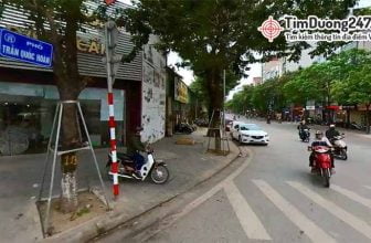 Phố Trần Quốc Hoàn, Cầu Giấy