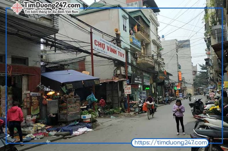 Chợ Vĩnh Tuy, Ngõ 57 Phố Vĩnh Tuy, Hai Bà Trưng [Dẫn Đường]
